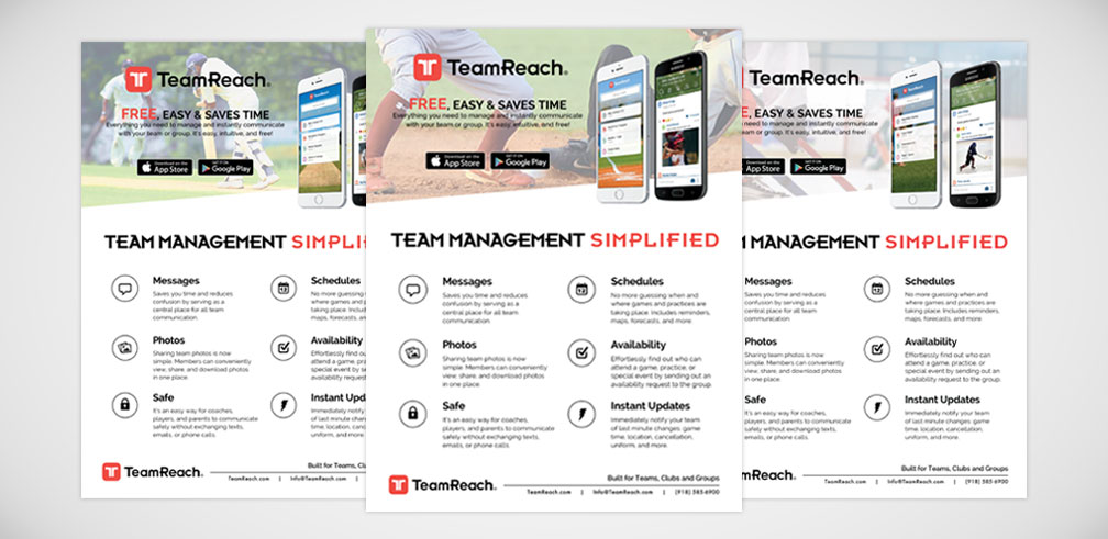 TeamReach Flyers